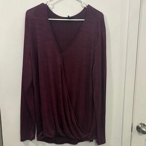 GAP Deep Burgundy Women's Blouse